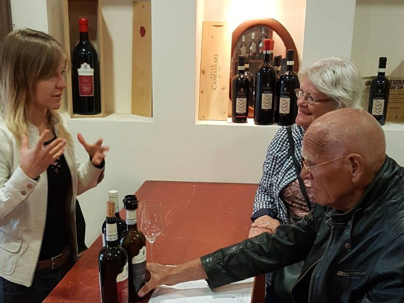 wijnproeverij met (schoon)ouders bij Villa Canestrari in Valpolicella - Soave