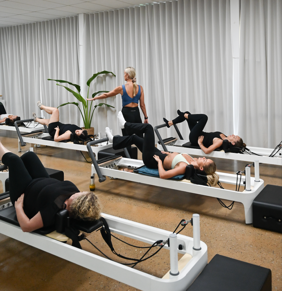 pilates instructor teaching class — Inner Balance Health in Darwin