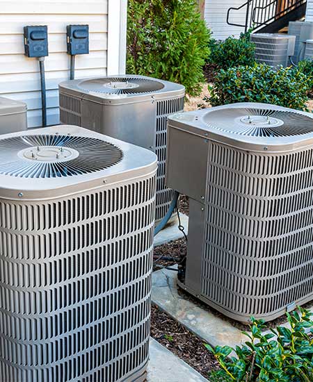 Air Condition Outdoor — Vestal, NY — Baker’s Plumbing Heating & Air