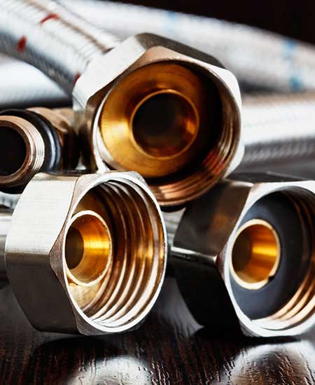 Stainless Pipes — Vestal, NY — Baker’s Plumbing Heating & Air