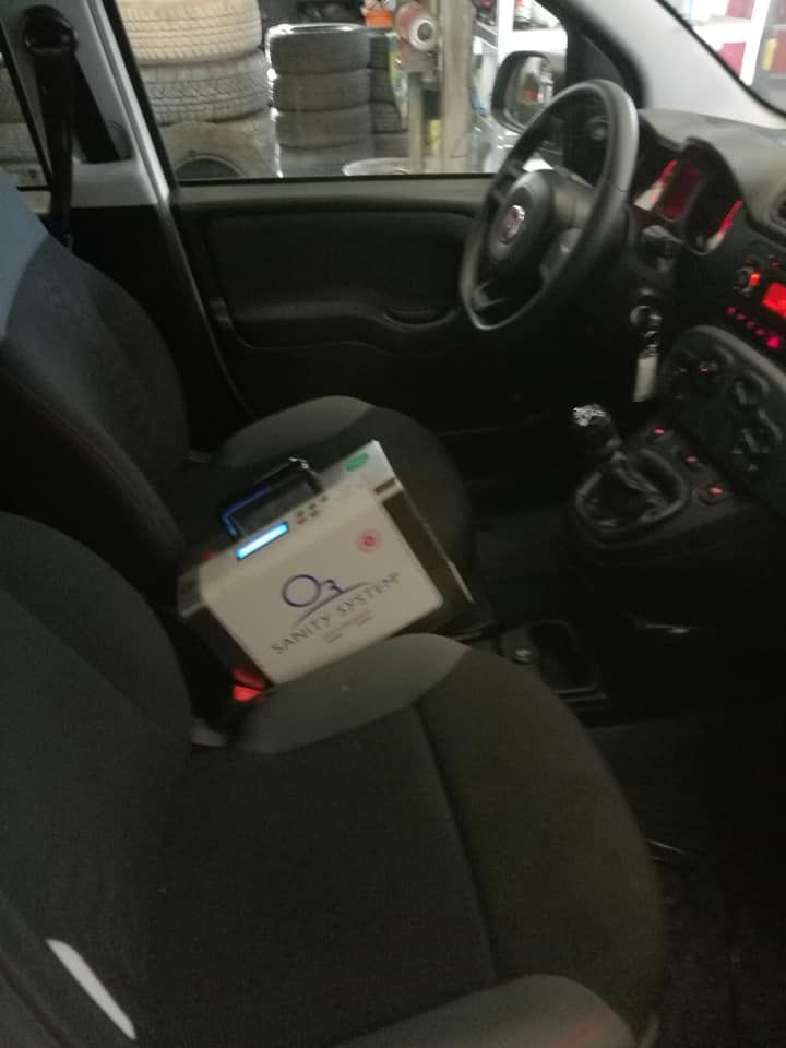 sanificazione a ozono