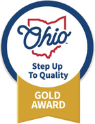 A gold award for ohio step up to quality