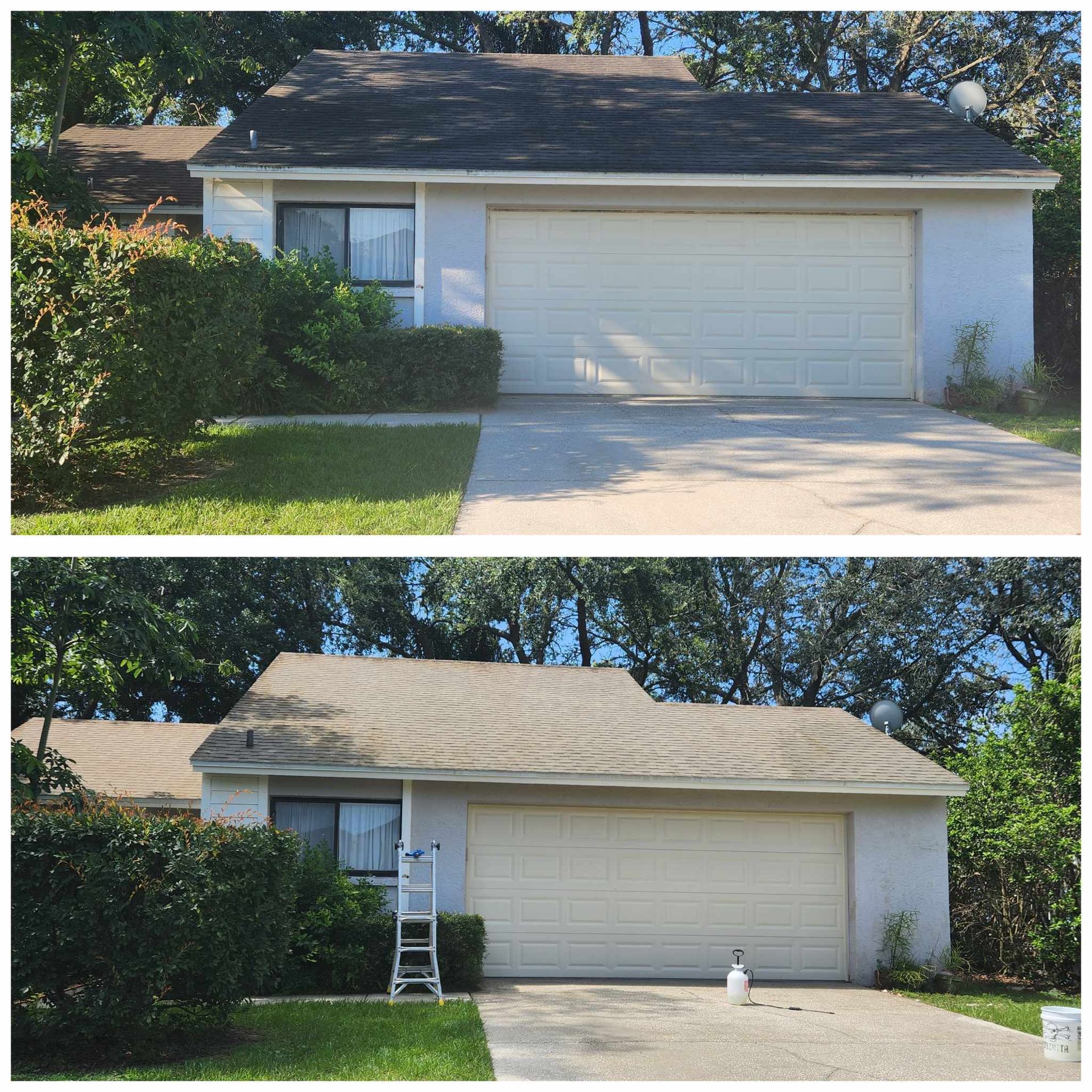 There are many solar panels on the roof of a building.