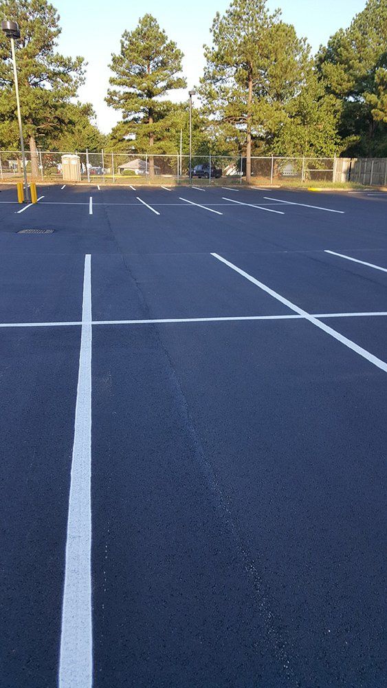 Paving Contractor in Memphis — New Asphalt in Parking Area in Memphis, TN