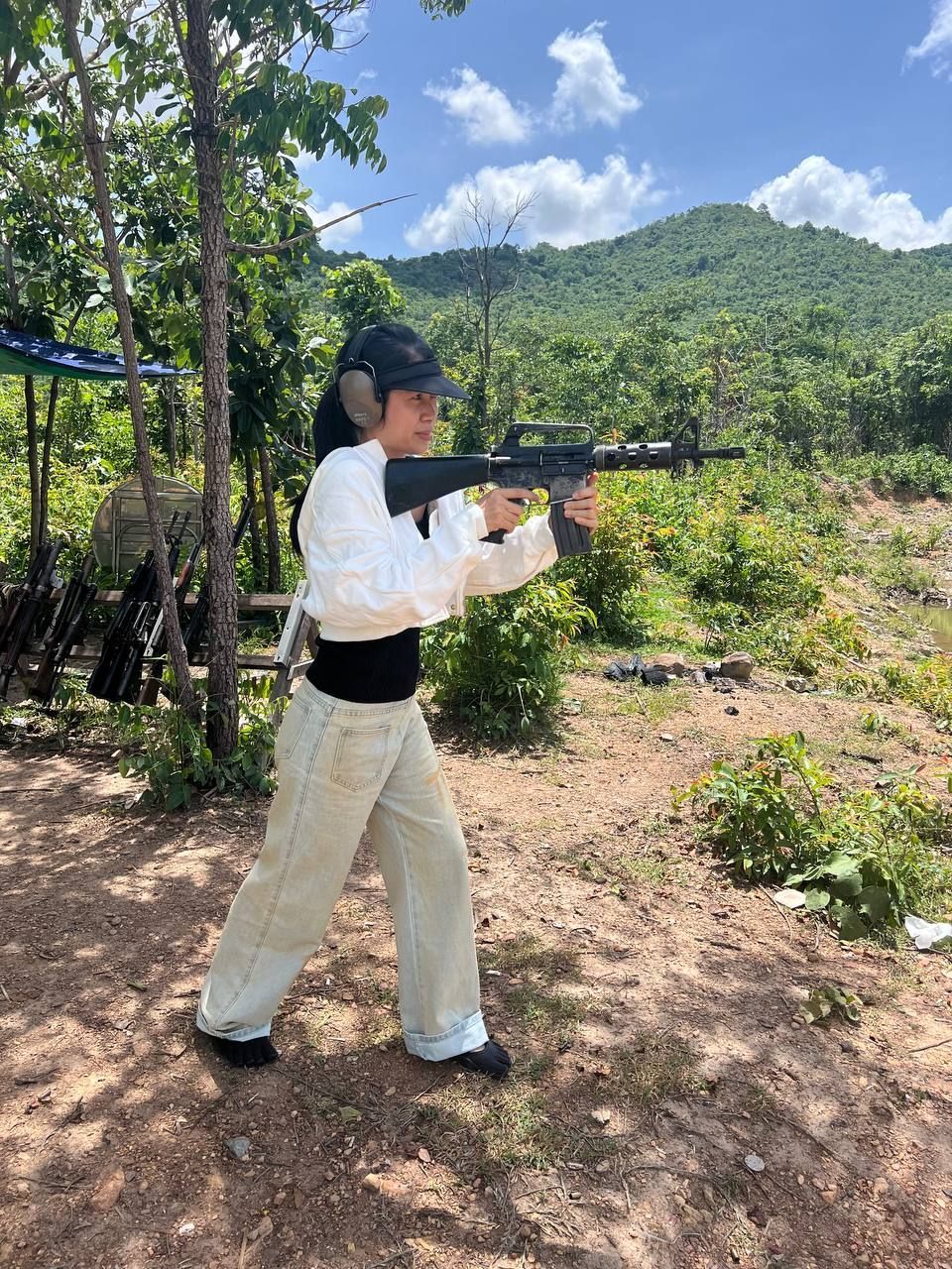 Siem Reap gun range