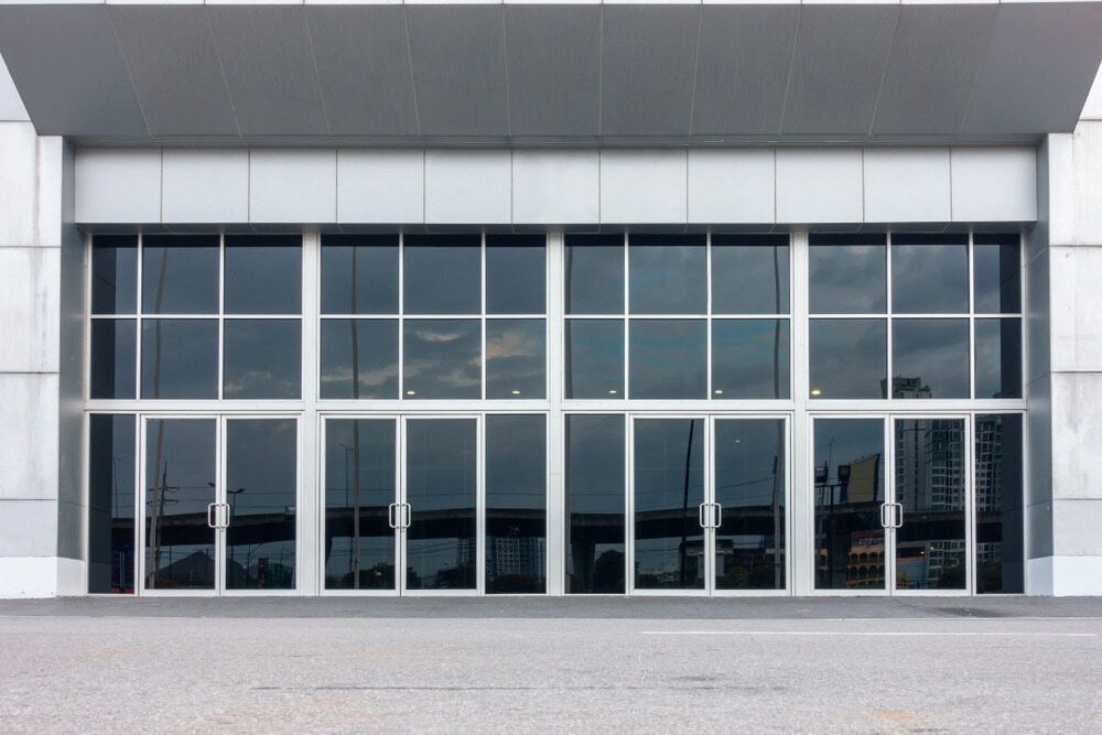 A Large Building with a Lot of Windows and Doors — Bulli Glass in Albion Park, NSW