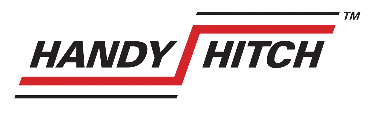 handyhitch logo in red and black colors
