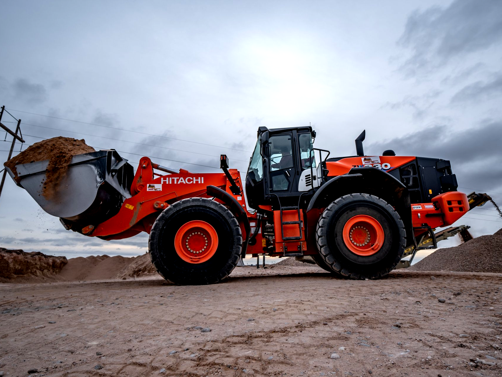 Amarillo machinery Hitachi wheel loader zw330