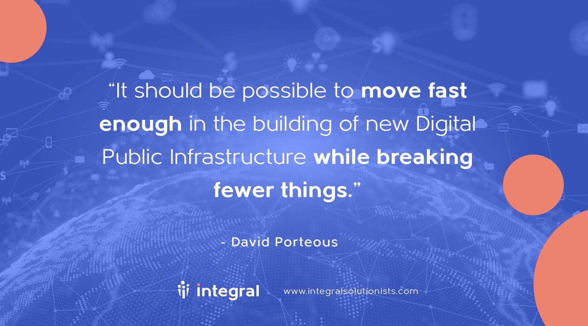 Digital Public Infrastructure with Integral Governance