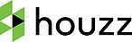 Houzz logo: a green geometric design next to the word 