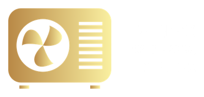 Gold-colored air conditioning unit icon.
