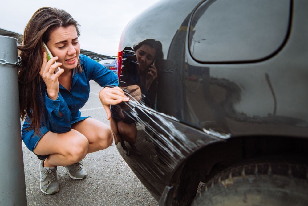 Woman Call For Help — Vehicle Repairs in Tuncurry, NSW