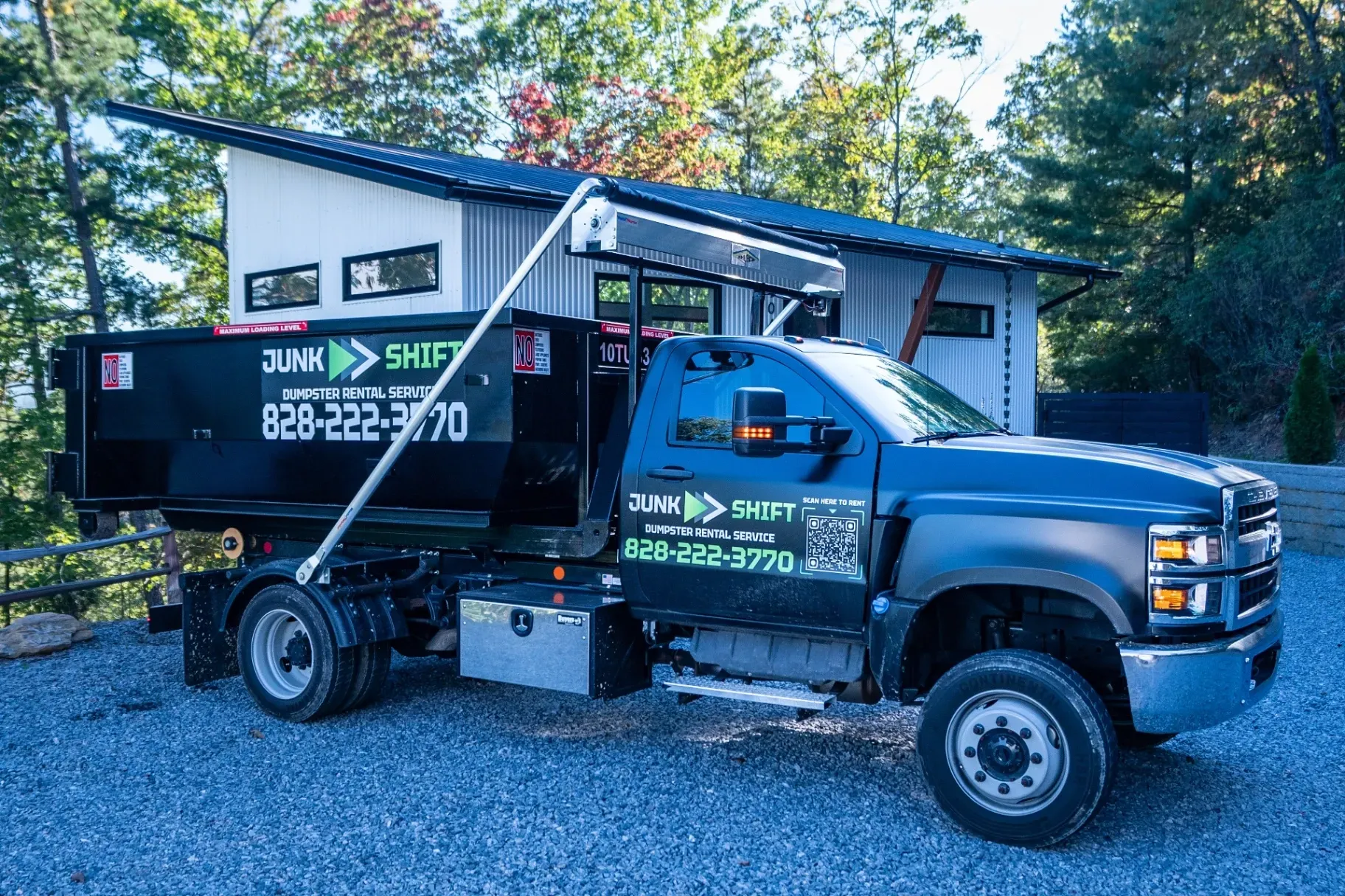 A poster showing how to rent from brimley site services.