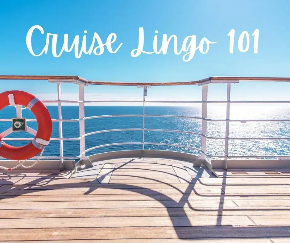 Text on a sunny deck: