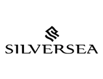 Silversea logo with stylized waves above the name.