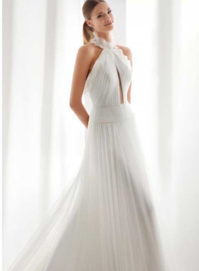 Abito da Sposa a Salerno modello scivolato