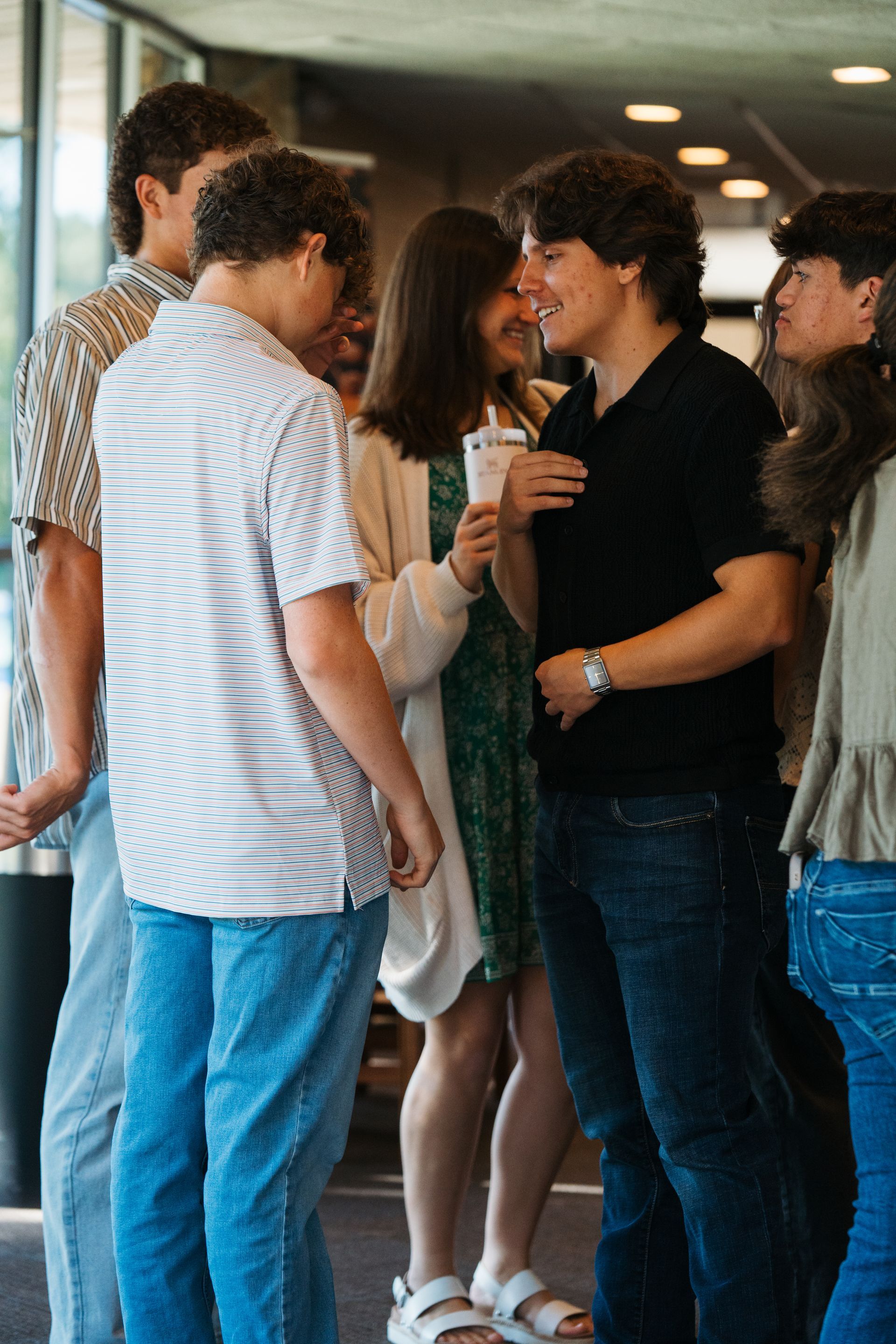 Image of UR Student Ministries at camp