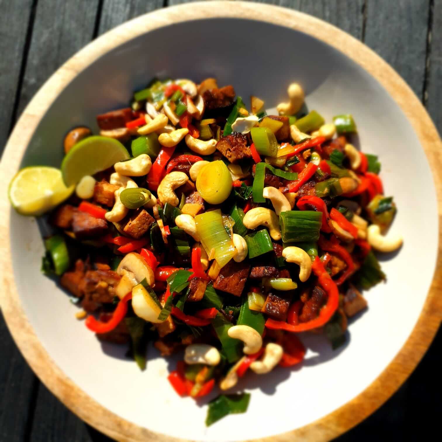 Tofu met Prei uit de Wok Gewichtsbheersing van A tot Z Koolhydraatarm Recept