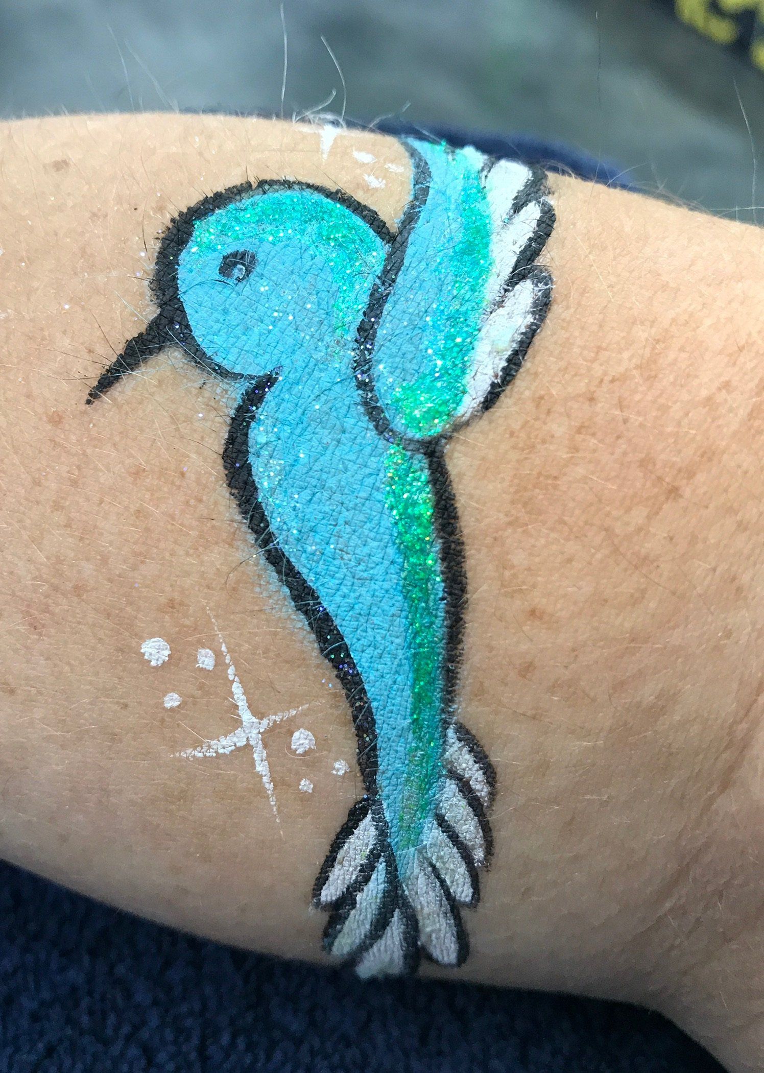 face painting and circus activity example 1