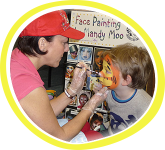 Face painting services
