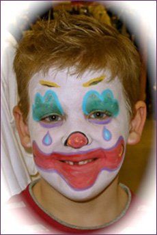 face painting and circus activity example 9