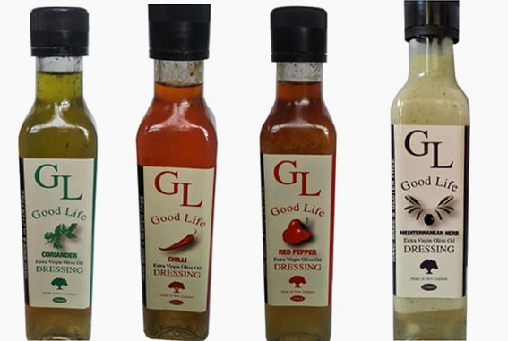 olive oil printed labels