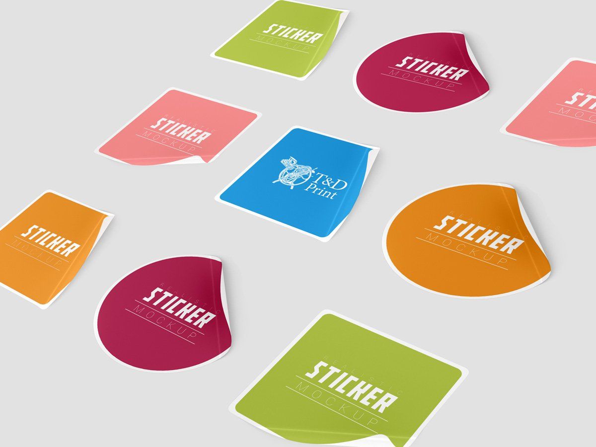 Custom stickers printing nz sticky labels t d print