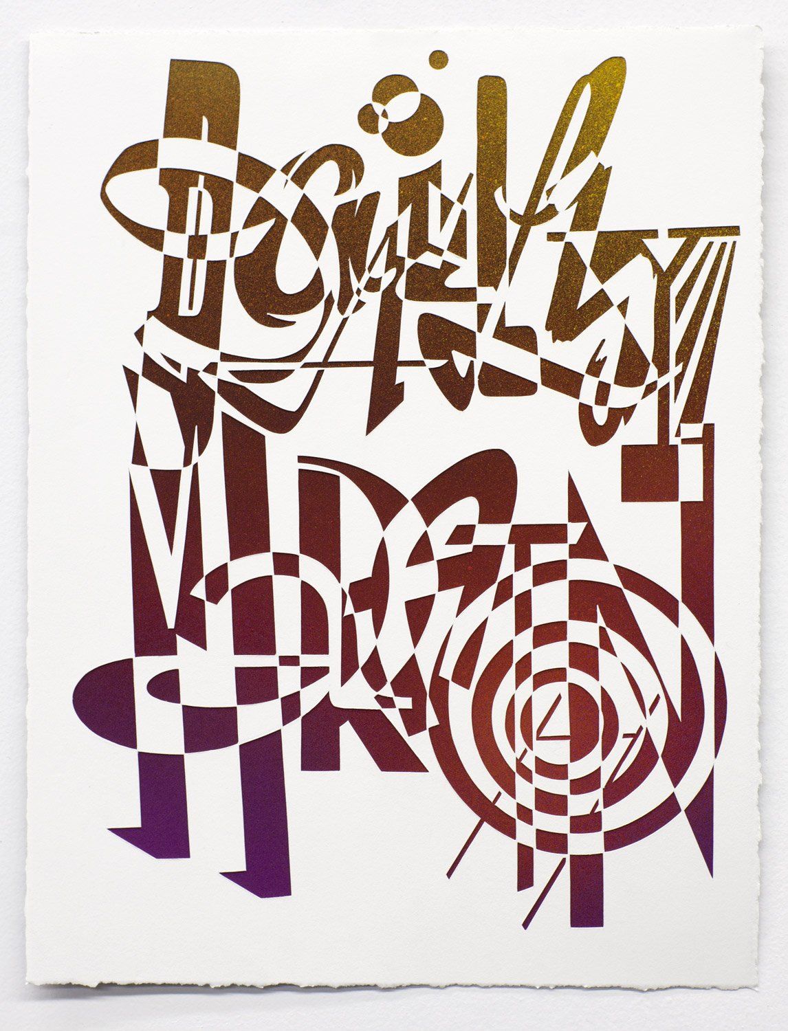 jurne graffiti artist hand cut paper collage spraypaint daily marathon the seventh letter los angeles