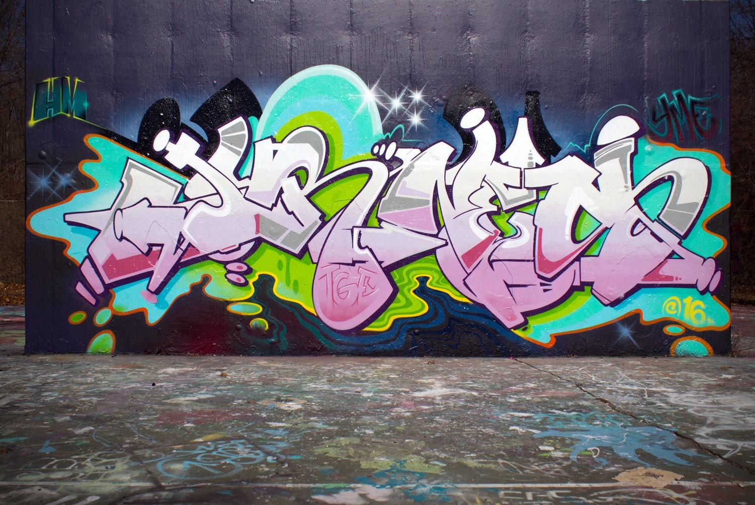 jurne graffiti mural artist for hire connecticut