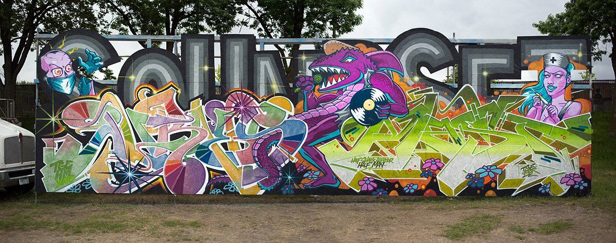 jurne graffiti artist for hire minneapolis