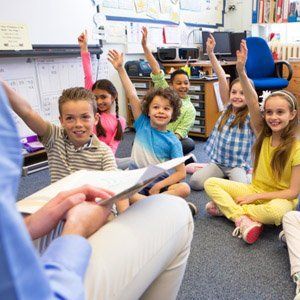 Story Time in a Classroom — Children Center in Rochester, MN