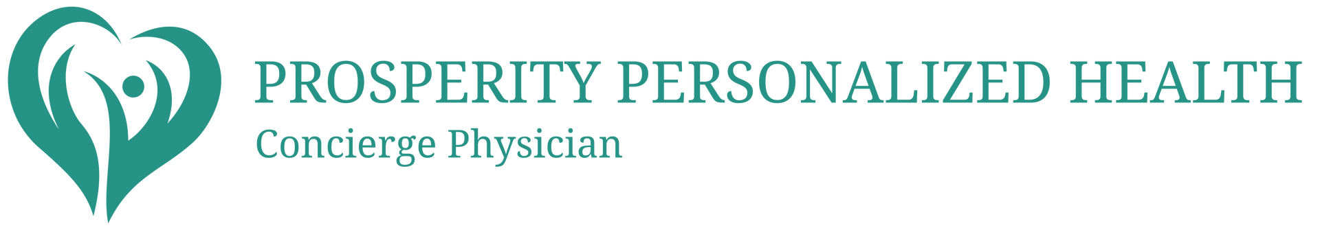 A logo for prosperity personalized health your health is your greatest wealth concierge physician