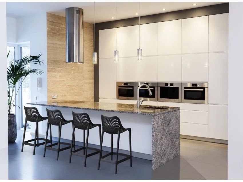 A Kitchen With White Cabinets and Stainless Steel Appliances β Creative Commercial Furniture in Cairns City, QLD