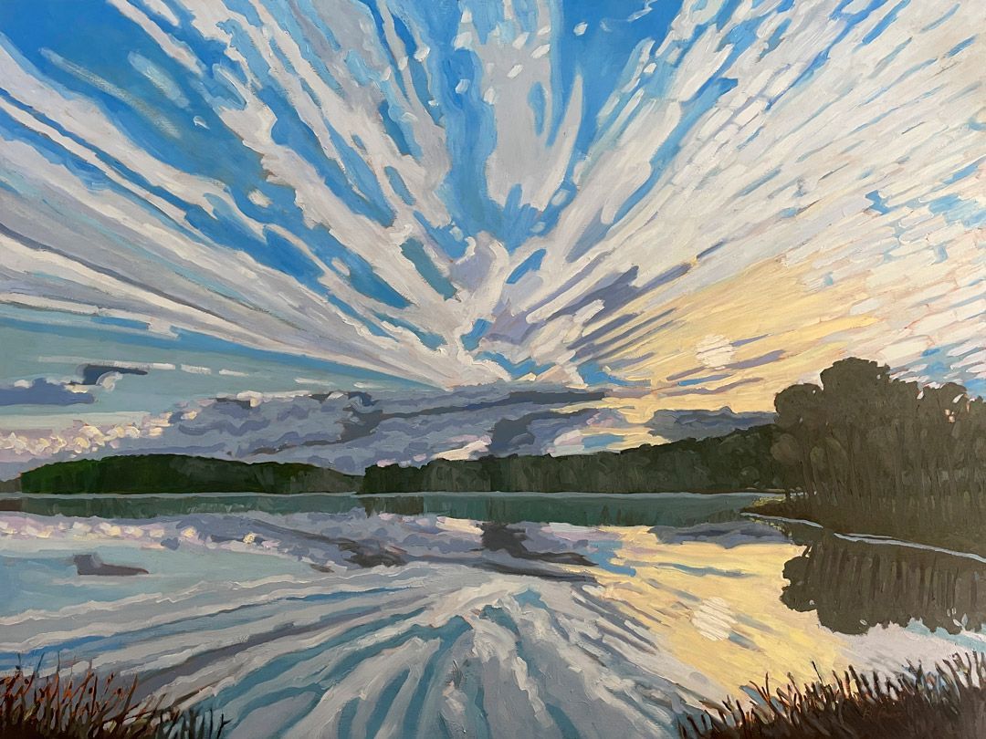 Fleeting Moments painting.