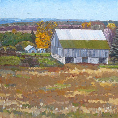 Old Barn with a view