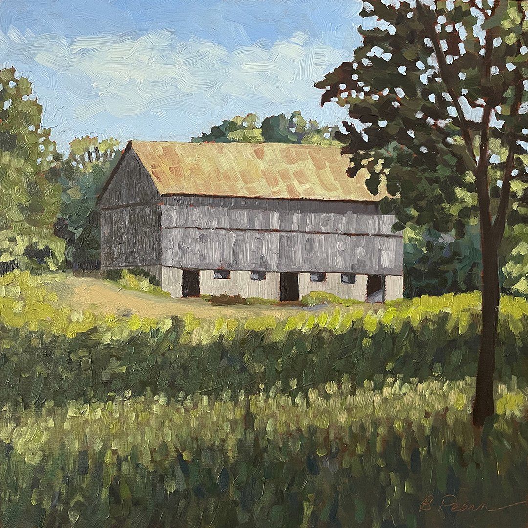 A barn on the road home.