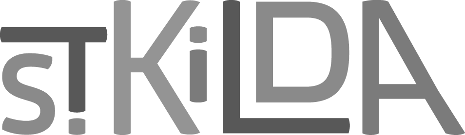 A black and white logo for a company called st. kida.