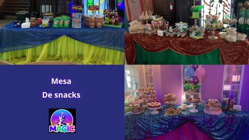 servicios extras mesa de snacks magichmo