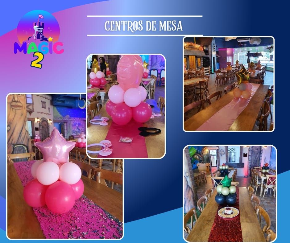 servicios extras centro de mesa magichmo