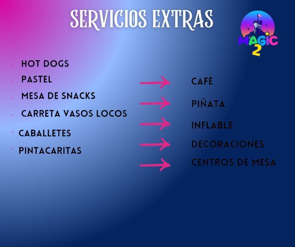 servicios extras magic