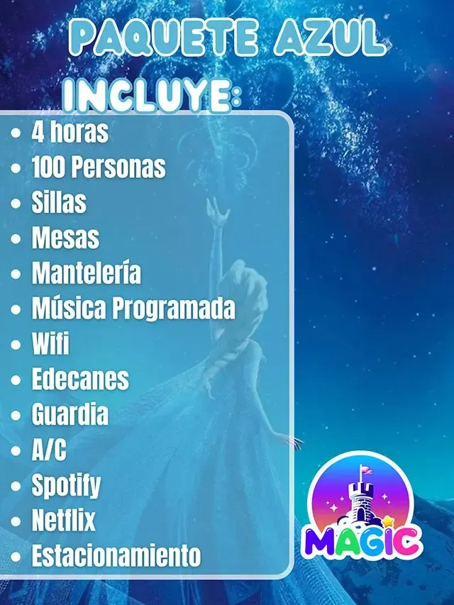 Paquete Magic Hmo azul