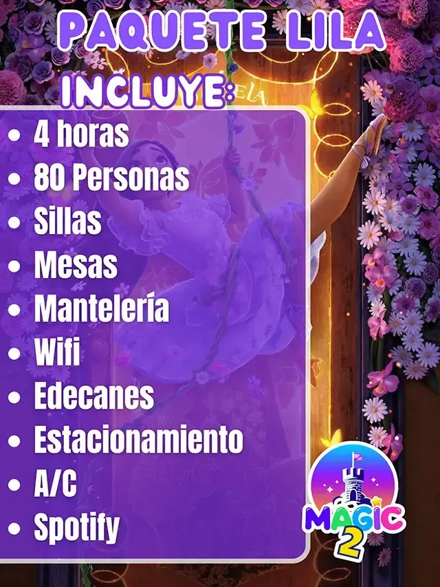 Paquete Magic Hmo lila