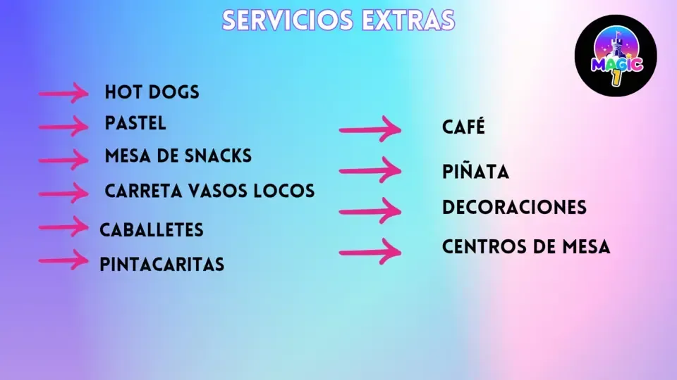 servicios extras magichmo