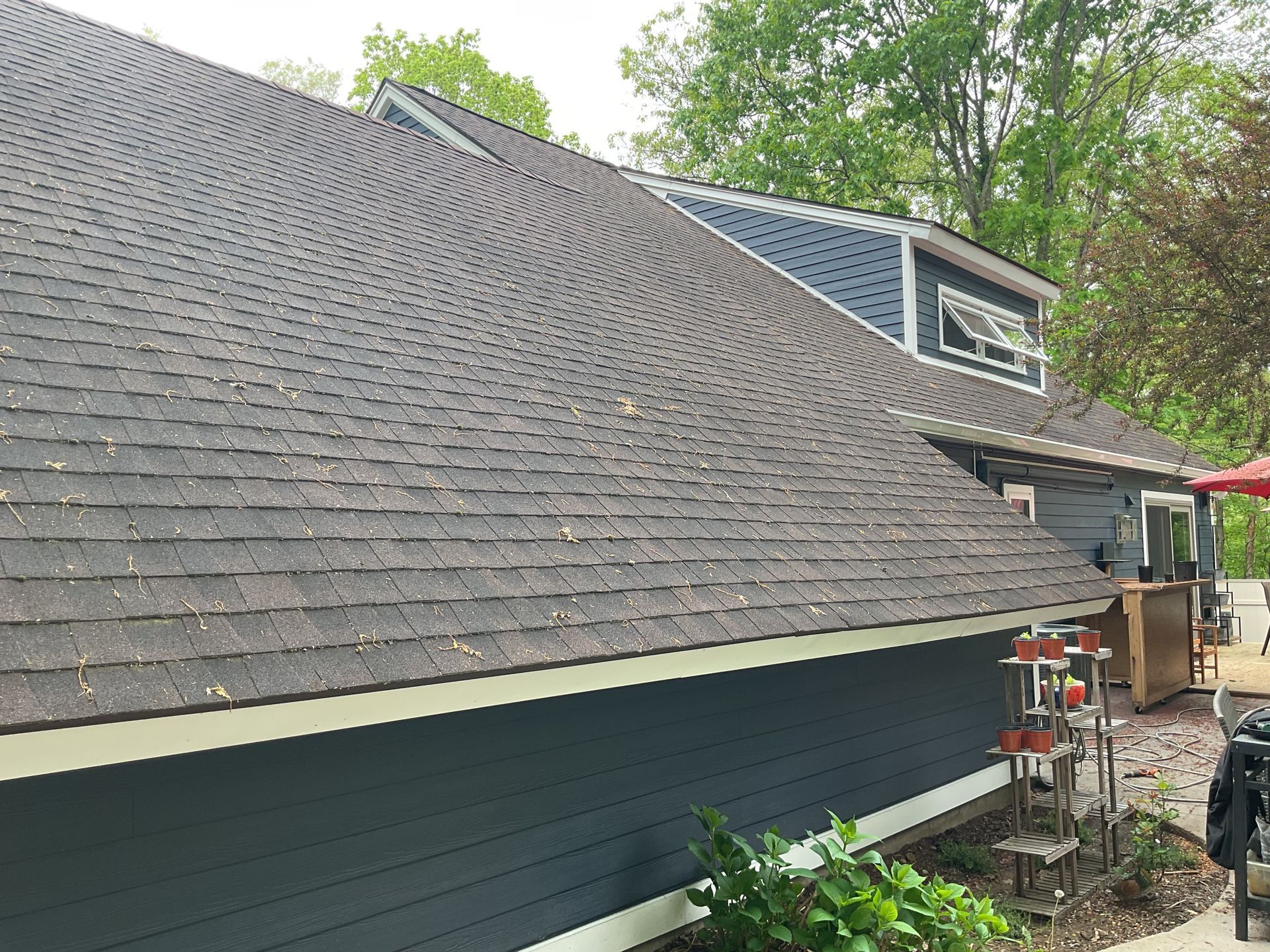 A new siding installation in Glastonbury, CT in action - Exteriors of CT hard at work