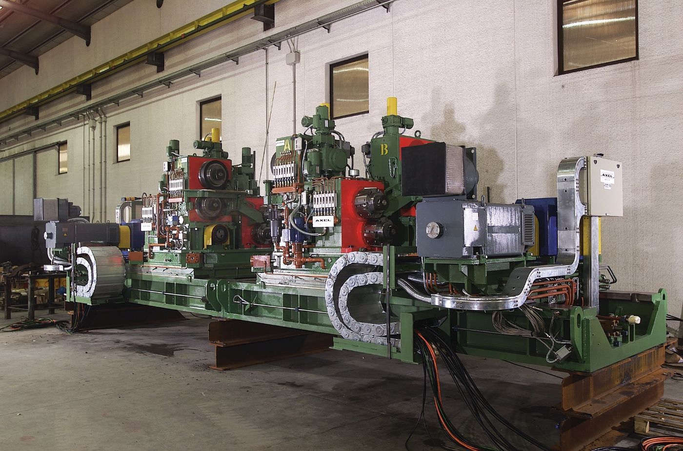 costruzioni meccaniche per stabilimenti industriali