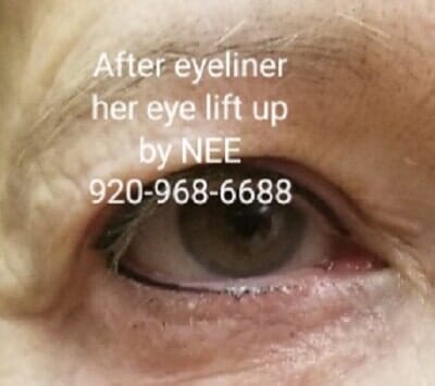 after semi permanent eyeliner - Cosmetic Tattooing in Appleton, WI