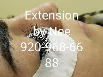 eyelash extension - Semi Permanent Cosmetic Tattooing in Appleton, WI