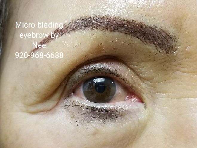 microblading eyebrow tattooing - Semi Permanent Makeup