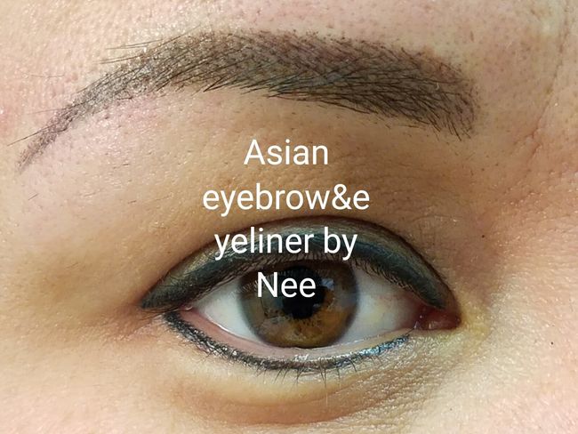 Asian eyeliner and brow - Cosmetic Tattooing in Appleton, WI