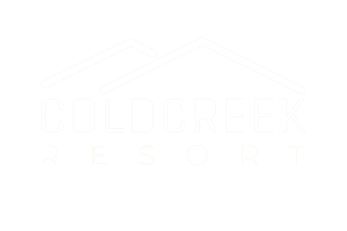 Cold Creek Resort White logo  - Click to go to Home Page